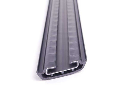 Moldura paragolpes delantero izquierdo OEM 51111900191 para BMW E23. Original BMW.