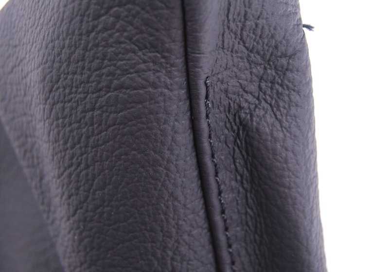 Funda de cuero para palanca de cambios OEM 25161421257 para BMW E39 y E38. Original BMW.