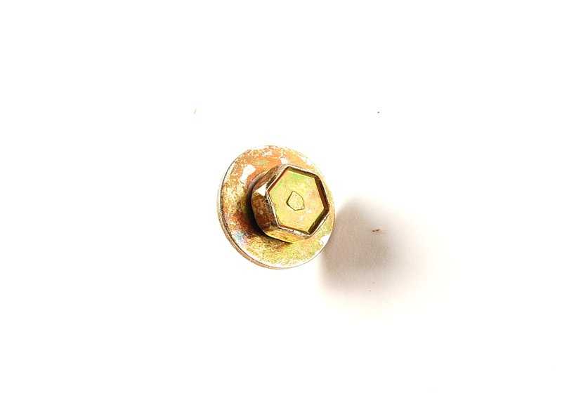 Tornillo avellanado OEM 51368144046 para BMW E36, E46. Original BMW.