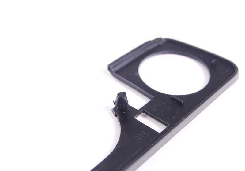 Base interior maneta puerta derecha OEM 51211847592 para BMW E24 y E23. Pieza original BMW.