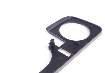 Base interior maneta puerta derecha OEM 51211847592 para BMW E24 y E23. Pieza original BMW.