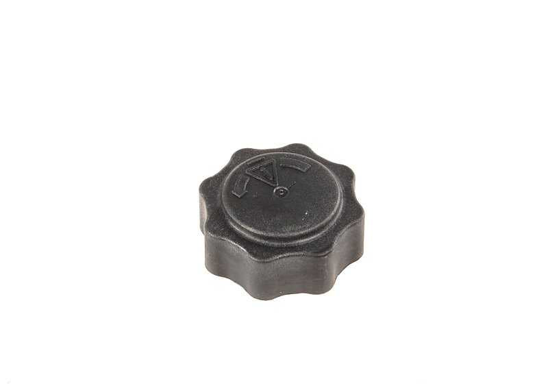Tapa de cierre radiador OEM 17107515499 para MINI R50, R52, R53. Compatible con One, Cooper, Cooper S, JCW. Original MINI.