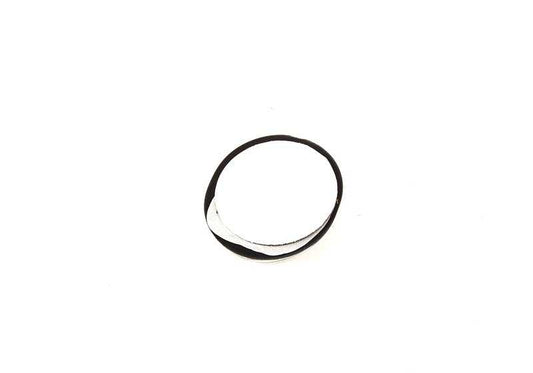 Emblema adhesivo para pomo de cambio 5 marchas negro OEM 25111221611 para BMW E30 316i (todos los modelos compatibles). Original BMW.