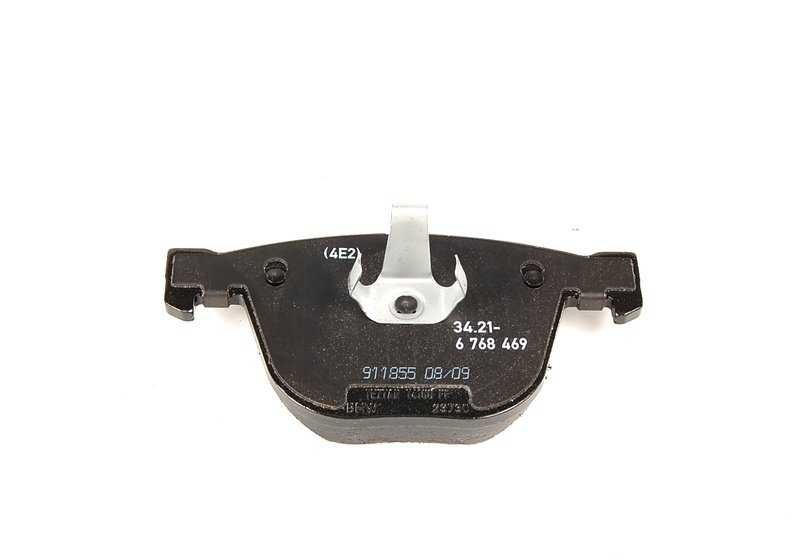 Reparo de pílulas de freio sem amianto para BMW E60, E61, E63, E64, E65, E66, E70, F15, E71, E72, F16 (OEM 34216768471). BMW original.