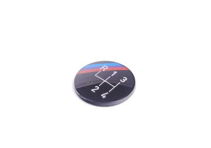 Emblème adhésif M Technic OEM 25111220953 pour BMW E21, E30, E28, E24, E23. BMW d'origine.