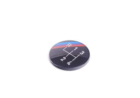 Emblema adhesivo M Technic OEM 25111220953 para BMW E21, E30, E28, E24, E23. Original BMW.