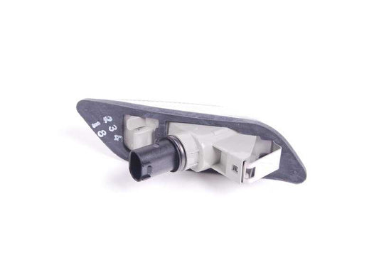 Indicador de dirección adicional derecho blanco OEM 63132493614 para BMW Z3, E36. Original BMW.