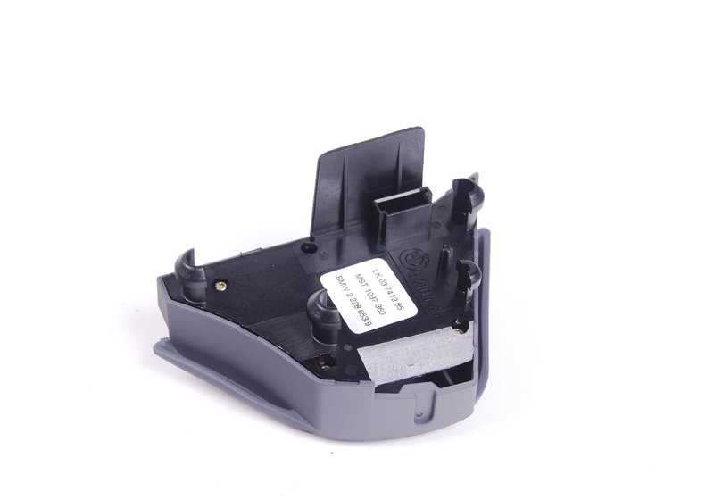 Tapa lateral izquierda (gris oscuro) OEM 61312228653 para BMW E36 y BMW Z3. Pieza original BMW.