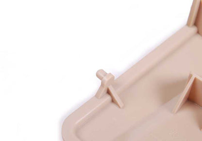 Left Cover OEM 51437022397 for BMW 3 E46 Series (11/1998-08/2006) in Hellbeige color. Original BMW.