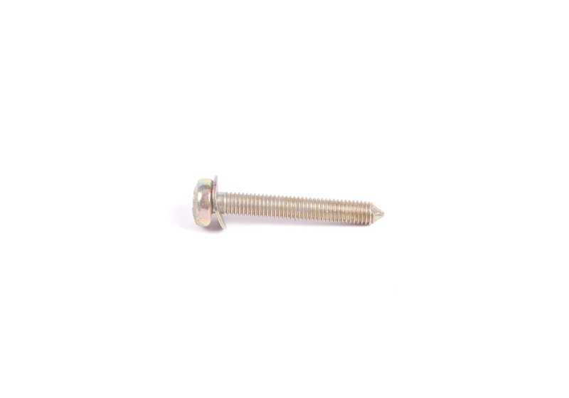 BMW Lens Screw 3 E30, 5 E28 Series, E34, 6 E24 Series, 7 E32 Series (OEM 07119906833). BMW d'origine