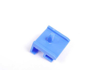 OEM Blue Clip 51777170955 for BMW E92, E92N, E93, E93N, E63, E63N, E64, E64N. Fixing piece for skirt/lateral beautification. Original BMW.