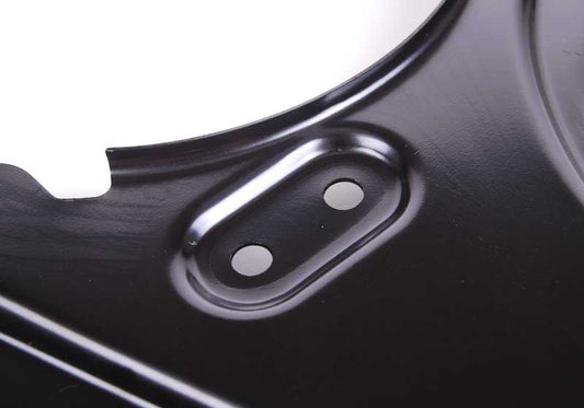 Protector de freno delantero derecho OEM 34116787320 para BMW E90, E91, E92, E84. Original BMW.