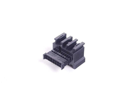 Connettore elettrico 18 pini OEM nero 61138364645 per BMW E60, E60N, E61, E61N, G11, G11N, G12, G12N, F39, G45, X3. BMW originale.