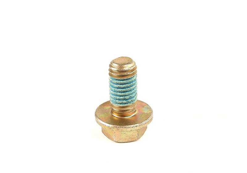 Hexagonal screw with M10X20 OEM flange 07119900698 for BMW E36 318i, 320i. Original BMW.