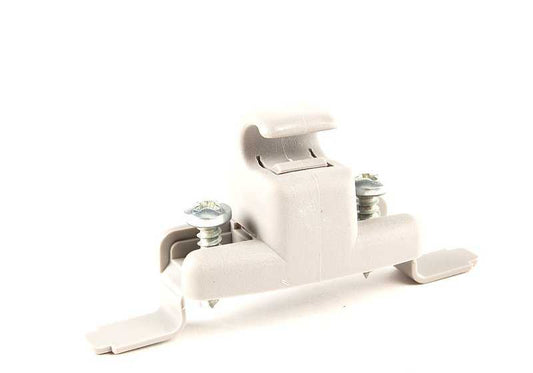 Soporte parasol color Hellgrau OEM 51168243574 para BMW Serie 3 E36 316i, 318i, 320i... y más. Original BMW.
