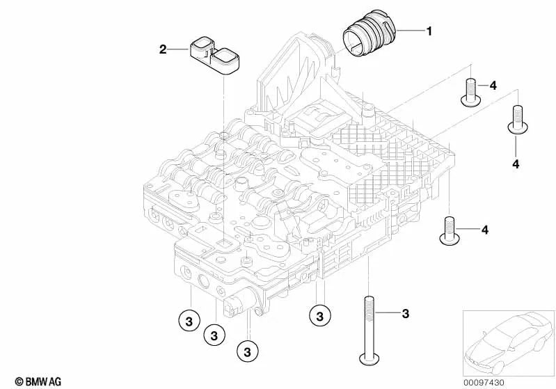 Manica di tenuta per BMW E81, E82, E87, E87n, E88, E90, E90N, E91, E91N, E92, E92N, E93, E93N, E60, E60N, E61, E61N, E63, E63N, E64, E64N, E65, E65, E65, E65, F01, F02, E84, E83, E83N, E53, E70, E70N, E71, E85, E86, E89 (OEM 24347588725). BMW originale