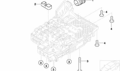 Tornillo interior Torx OEM 24347519356 para BMW E81, E82, E87, E88, E90, E91, E92, E93, E60, E61, E63, E64, E65, E66, F01, F02, E84, E83, E53, E70, E71, E85, E86, E89. Original BMW.