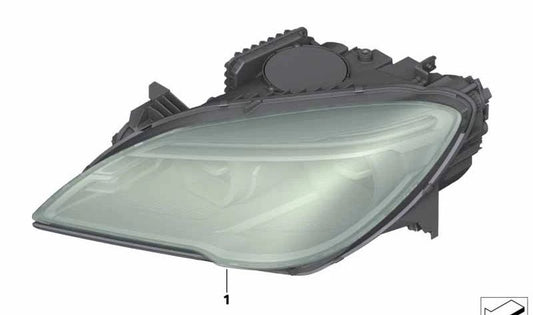 Faro LED AHL derecho OEM 63117394914 para BMW Serie 6 F06, F12, F13 LCI. Original BMW.
