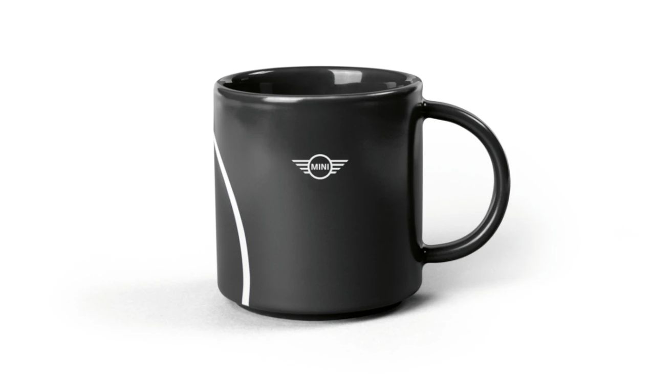 Outline Print Cup (vaso térmico con diseño MINI) OEM 80285B32122 para MINI F54, F55, F56, F57, F60. Accesorio original MINI ideal para bebidas calientes o frías. Diseño exclusivo y práctico para el día a día.