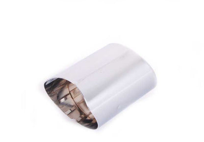 OEM Chrome Escape Embellis 18307823928 para BMW F07, F07N, F10, F10N, F11, F11N, F18, F18N. BMW original.