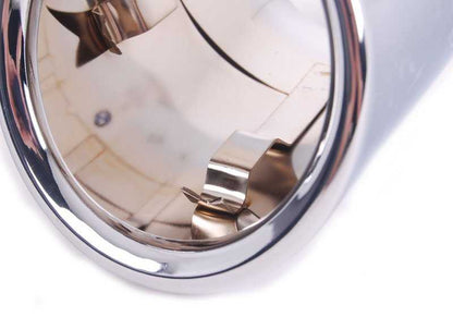 OEM Chrome Escape Embellis 18307823928 para BMW F07, F07N, F10, F10N, F11, F11N, F18, F18N. BMW original.