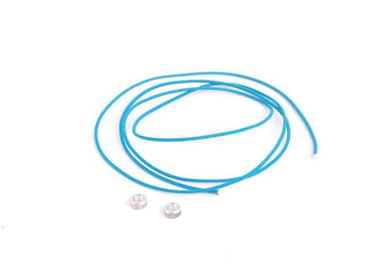 Kit de reparación de cable tensor para revestimiento del pilar C OEM 54319068572 para BMW E36. Original BMW.