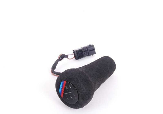 Beleuchteter Lederwechselhebel für die BMW 3 E30 -Serie (OEM 25112233140). Original BMW