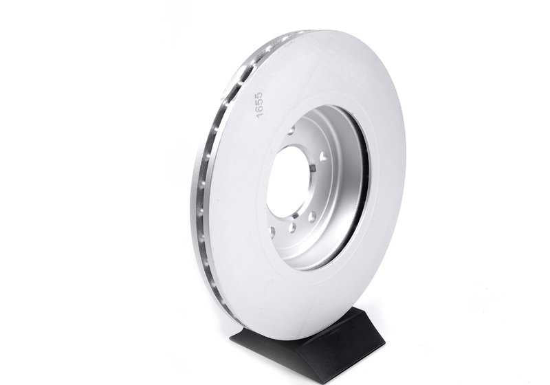 Disco de freio ventilado 34116864047 para BMW E46, Z4 E85 e E86. Compatível com o sistema de freio dianteiro. BMW original.