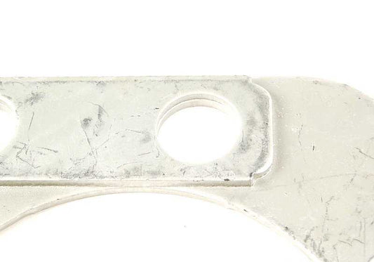 Suporte metálico OEM 18311728547 para BMW E36 e E46. Compatível com sistemas de escape, catalisador e atacante silencioso. BMW original.