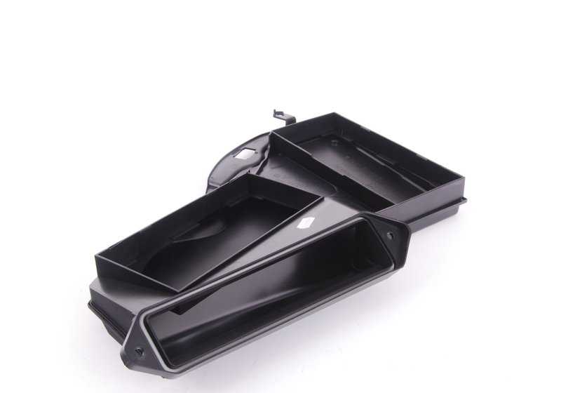 Tapa superior izquierda carcasa del microfiltro OEM 64316958815 para BMW Serie 3 {E90, E90N, E92, E92N, E93, E93N}. Recambio original BMW.