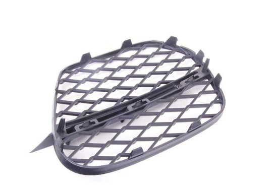 Rejilla delantera izquierda OEM 51117222857 para BMW X5 E70 (xDrive30d, xDrive40d, xDrive50i). Compatible con modelos fabricados entre 04/2010 y 06/2013. Repuesto original BMW.