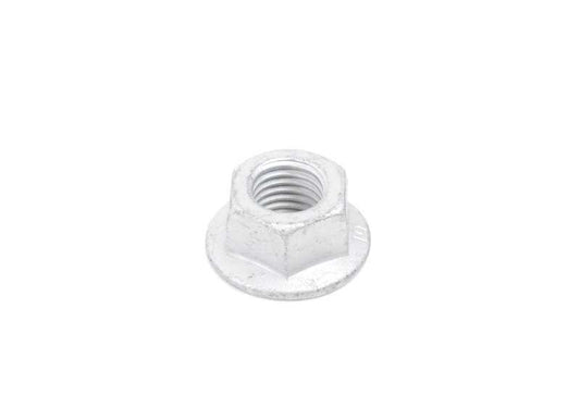 Tuerca autoblocante OEM 33326760668 para BMW {E30,E36,E46,E81,E82,E87,E88,E90,E91,E92,E93,F20,F21,F22,F23,F30,F31,F32,F33,F34,F36,F40,F44,F45,F46,F80,F82,F83,F87,G20,G21,G22,G23,G26,G28,G42,G70,G80,G81,G87,U06,U10,U11,U12,Z1,E52,E85,E86,E89,G29} y MI