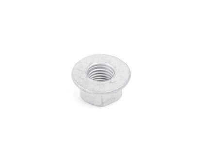 Tuerca autoblocante OEM 33326760668 para BMW {E30,E36,E46,E81,E82,E87,E88,E90,E91,E92,E93,F20,F21,F22,F23,F30,F31,F32,F33,F34,F36,F40,F44,F45,F46,F80,F82,F83,F87,G20,G21,G22,G23,G26,G28,G42,G70,G80,G81,G87,U06,U10,U11,U12,Z1,E52,E85,E86,E89,G29} y MI