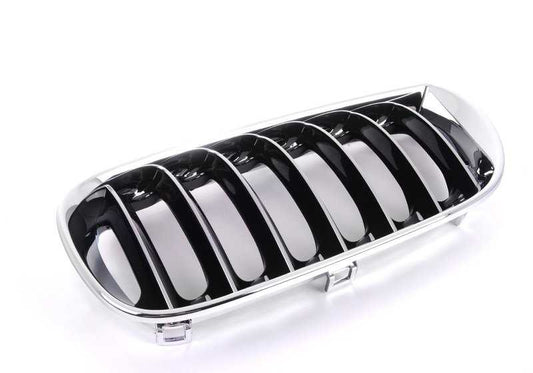 Front left decorative grille for BMW X3 E83, E83N (OEM 51133414903). Original BMW