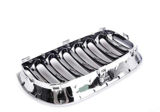 Front left decorative grille for BMW X3 E83, E83N (OEM 51133414903). Original BMW