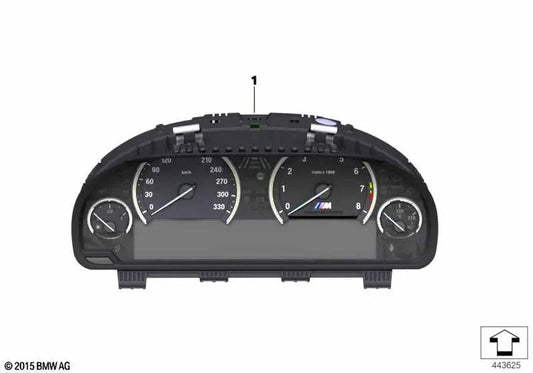 Instrument Cluster for BMW F10, F06, F12, F13, F06N, F12N, F13N (OEM 62108092953). Original BMW
