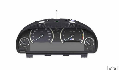 Cuadro de instrumentos OEM 62108092953 para BMW F10, F06 Gran Coupé, F12, F13… y más. Original BMW.