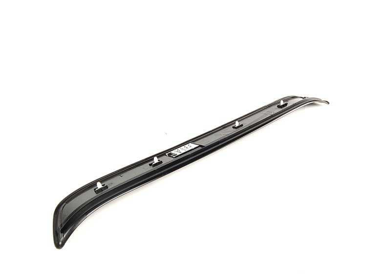 Embellecedor entrada delantera izquierda OEM 51477060279 para BMW E90, E90N, E91, E91N. Original BMW.