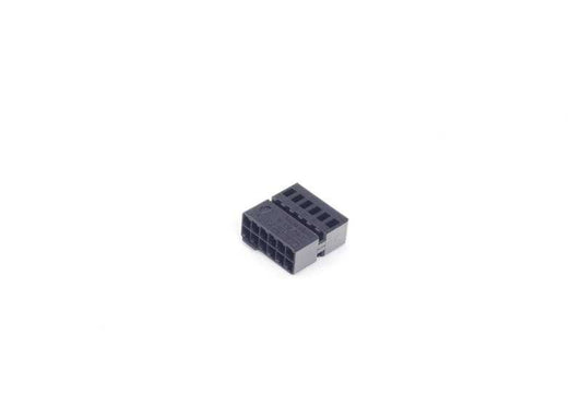 Conector eléctrico 12 pines OEM 61138384550 para BMW Serie 5 (E60,E60N,E61,E61N,F07,F07N,F10,F10N,F11,F11N,F18,F18N), Serie 6 (E63,E63N,E64,E64N,F06,F06N,F12,F12N,F13,F13N), Serie 7 (F01,F01N,F02,F02N,F04), X5 (E70,E70N,F15), X6 (E71,E72). Original