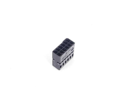 Conector eléctrico 12 pines OEM 61138384550 para BMW Serie 5 (E60,E60N,E61,E61N,F07,F07N,F10,F10N,F11,F11N,F18,F18N), Serie 6 (E63,E63N,E64,E64N,F06,F06N,F12,F12N,F13,F13N), Serie 7 (F01,F01N,F02,F02N,F04), X5 (E70,E70N,F15), X6 (E71,E72). Original