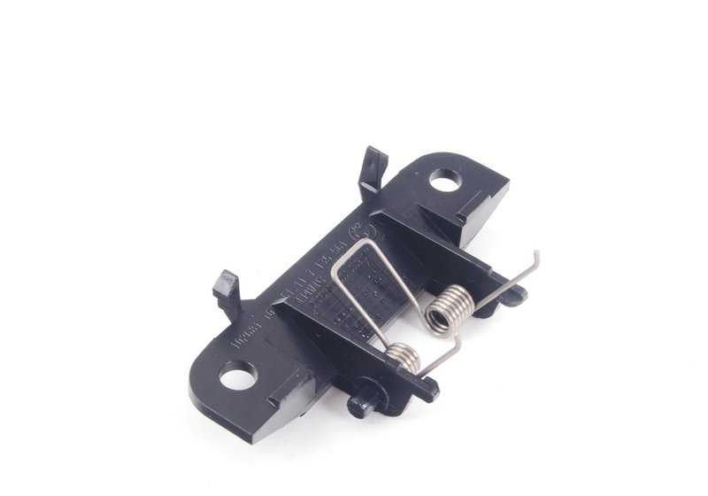 Soporte de fijación frontal OEM 51117142159 para BMW Serie 7 E65 (730d, 730i, 740i, 745d, 750i, 760i). Compatible con modelos fabricados entre 2003 y 2008. Original BMW.
