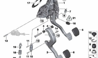 OEM Bearing 35216867074 for BMW F10, F11, F06, F12, F13, F25, F26. Original BMW.