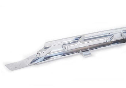 Moldura embellecedora izquierda cromada OEM 51117005971 para BMW Serie 5 E39. Original BMW.