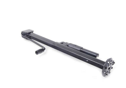 Gato elevador (Wagenheber) OEM 71121181801 para BMW E36 {316g, 316i, CA, BE, CH modelos compatibles}. Original BMW.