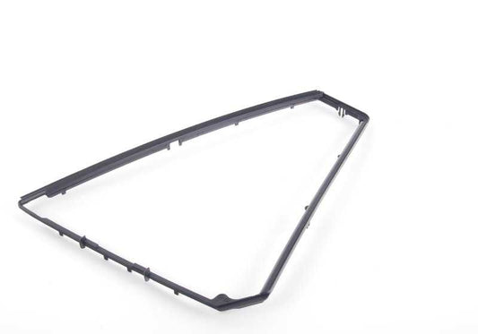 Marco fijo de ventanilla lateral izquierda OEM 51352990393 para BMW E84. Original BMW.