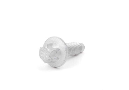 Tornillo exterior Torx M8x20 OEM 07119907125 para BMW E81 116d, 116i. Compatible con múltiples versiones. Pieza original BMW. Ideal para fijaciones del estabilizador trasero.