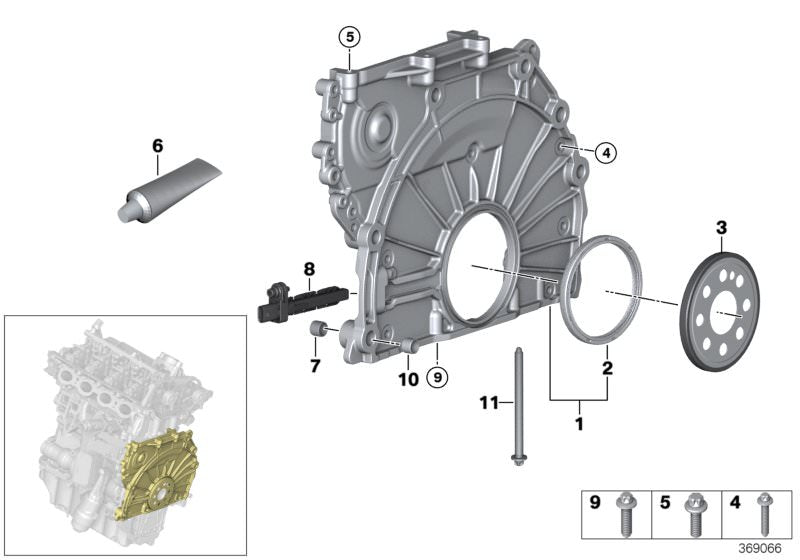 Sensor de cigüeñal OEM 13627806782 para BMW {F20, F21, F40, F70, F22, F23, F44, F45, F46, G42, U06, F74, E90, E91, E92, E93, F30, F31, F34, G20, G21, G28, F32, F33, F36, G22, G23, G26, F07, F10, F11, G30, G31, G60, G61, F06, F12, F13, G32, F01, F02