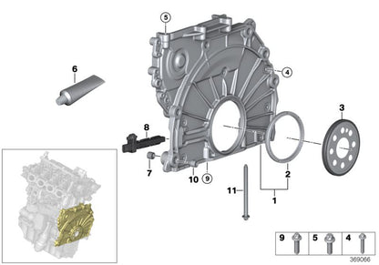 Sensor de cigüeñal OEM 13627806782 para BMW {F20, F21, F40, F70, F22, F23, F44, F45, F46, G42, U06, F74, E90, E91, E92, E93, F30, F31, F34, G20, G21, G28, F32, F33, F36, G22, G23, G26, F07, F10, F11, G30, G31, G60, G61, F06, F12, F13, G32, F01, F02