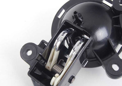Maneta abrepuerta interior izquierda cromada OEM 51417115341 para MINI R50, R53, Cabrio R52. Original MINI.