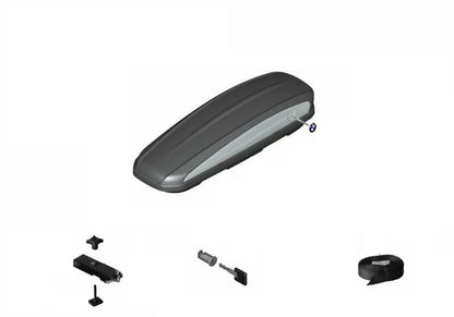 Baúl de techo BMW 320L (portaequipajes) OEM 82732420634 para BMW E81, E82, E87, F20, F21, F40, F22, F44, F45, F46, F87, E46, E90, E91, E92, F30, F31, F34, F80, G20, G21, F32, F36, F82, E60, E61, F07, F10, F11, F90, G30, G31, G32, E65, E66, F01, F02,